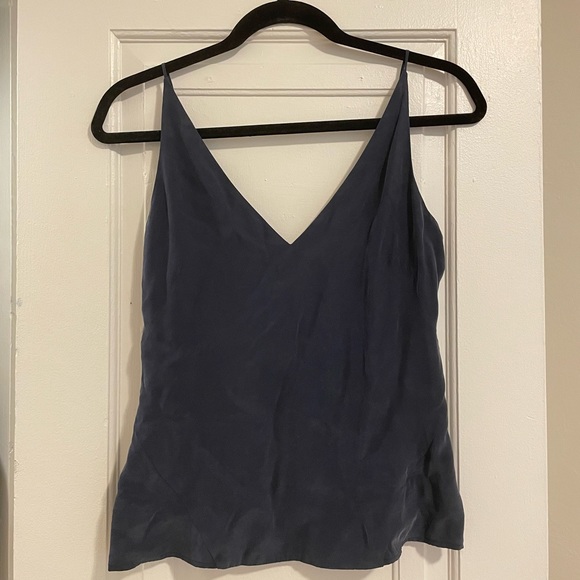 J Brand Tops - J Brand navy flowy tank